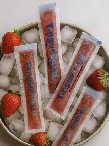STRAWBERRY (15 LOLLIES)